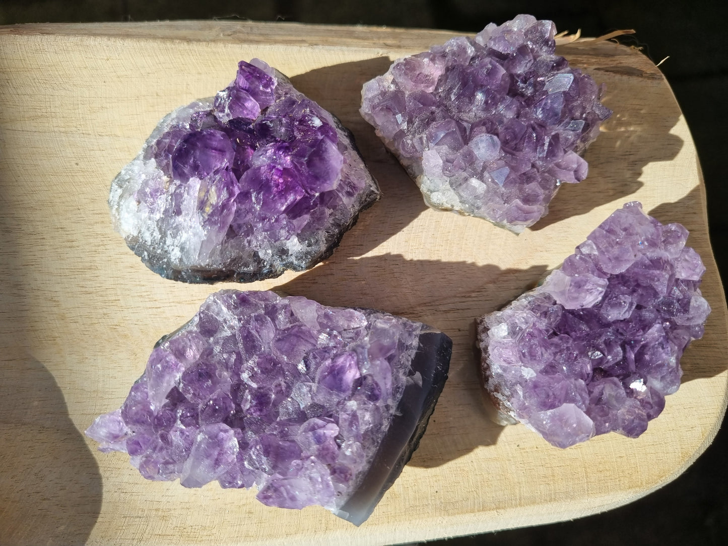 Amethist ruw cluster