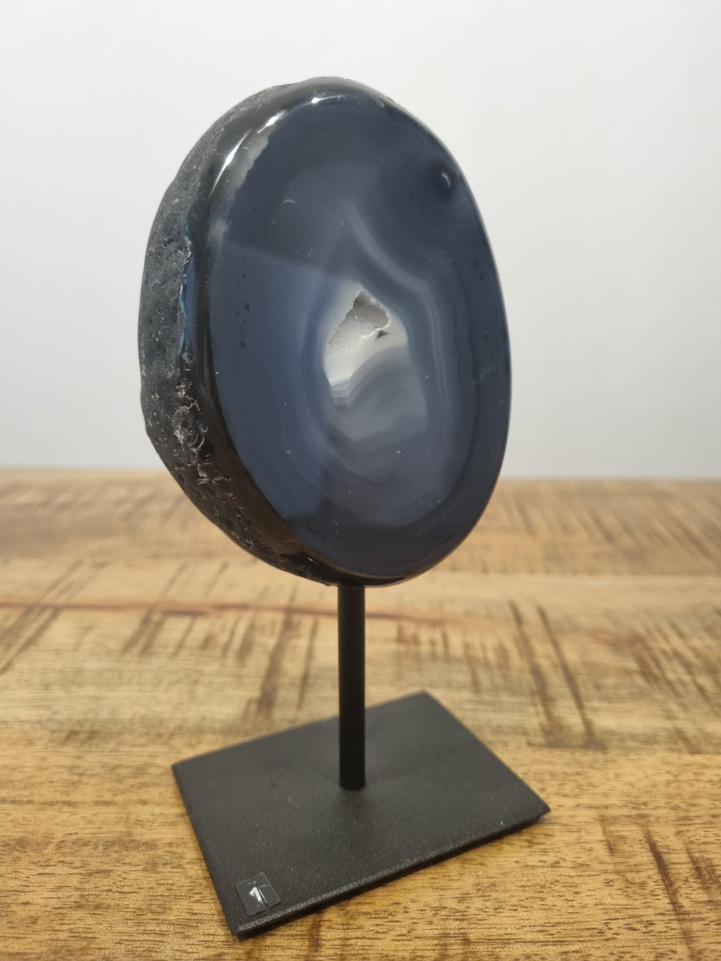 Agaat geode op standaard M